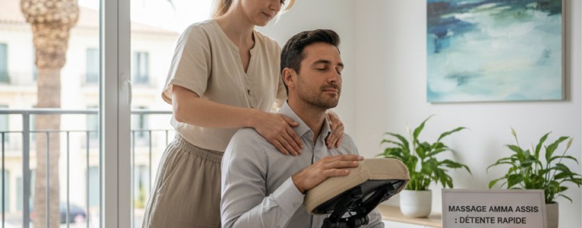 Massage Amma assis Cannes